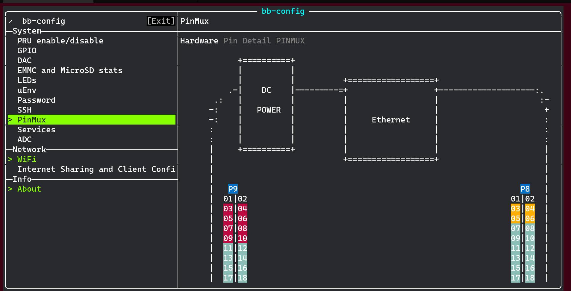 pinmux hardware